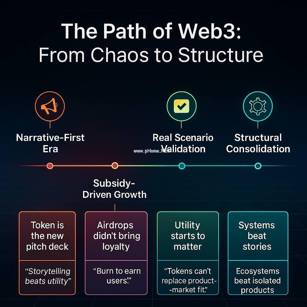 Web3演进路径深度解析：从代币激励到生态重构的产业跃迁